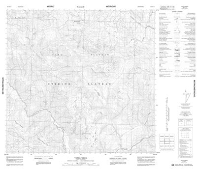 104K15 - PERIDOTITE PEAK - Topographic Map