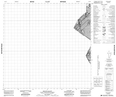 104M06 - MOUNT BAGOT - Topographic Map