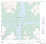 104M09 - FANTAIL LAKE - Topographic Map