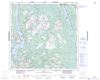 104N - ATLIN - Topographic Map