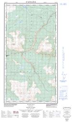 104N02W - HORSEFEED CREEK - Topographic Map