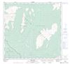 104N06 - DIXIE LAKE - Topographic Map