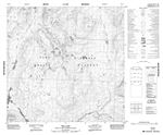 104N07 - BELL LAKE - Topographic Map