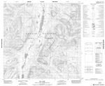 104N10 - EVA LAKE - Topographic Map