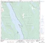 104N16 - GLADYS RIVER - Topographic Map