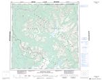 104O - JENNINGS RIVER - Topographic Map