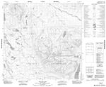 104O05 - HYLAND LAKE - Topographic Map