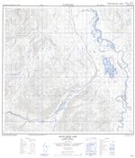 104P06 - GOOD HOPE LAKE - Topographic Map