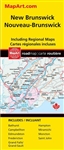 New Brunswick travel & road map. Includes regional maps of Bathurst, Campbellton, Edmundston, Fredericton, Grand Falls / Grand-Sault, Hampton, Miramichi, Moncton and Saint John. Detailed provincial map of New Brunswick featuring populations, tourist infor
