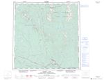 105A - WATSON LAKE - Topographic Map