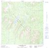 105A13 - HASSELBERG LAKE - Topographic Map