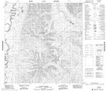105A16 - TAFFIE CREEK - Topographic Map
