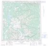 105B - WOLF LAKE - Topographic Map