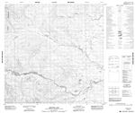 105B08 - MEISTER LAKE - Topographic Map