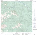 105B09 - ALLAN CREEK - Topographic Map
