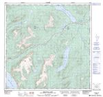 105C05 - SQUANGA LAKE - Topographic Map