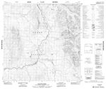 105C08 - ENGLISH CREEK - Topographic Map