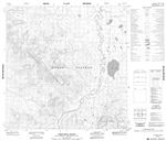 105C09 - THIRTYMILE RANGE - Topographic Map