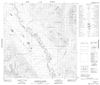 105C10 - THIRTYMILE CREEK - Topographic Map