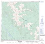 105C11 - MOUNT GRANT - Topographic Map
