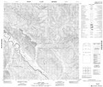 105C13 - ROSY LAKE - Topographic Map