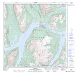 105D02 - CARCROSS - Topographic Map