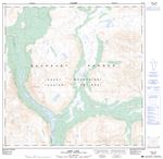 105D05 - ROSE LAKE - Topographic Map