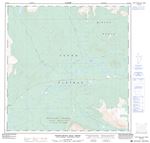 105D13 - THIRTY-SEVEN MILE CREEK - Topographic Map