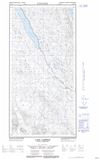 105E03W - LAKE LABERGE - Topographic Map