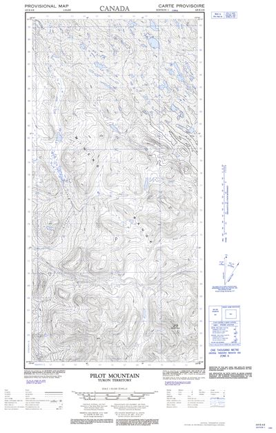 105E04E - PILOT MOUNTAIN - Topographic Map