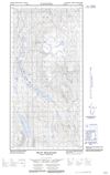 105E04W - PILOT MOUNTAIN - Topographic Map