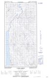 105E06E - LOWER LABERGE - Topographic Map