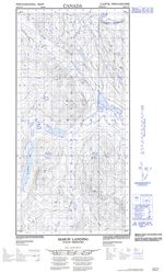 105E07W - MASON LANDING - Topographic Map