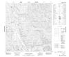 105E08 - LIVINGSTONE CREEK - Topographic Map