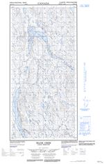 105E11W - FRANK CREEK - Topographic Map