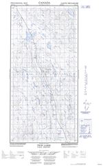 105E12W - SAMBO CREEK - Topographic Map