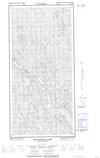 105E13E - MANDANNA LAKE - Topographic Map