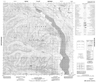 105F03 - CRATER LAKE - Topographic Map