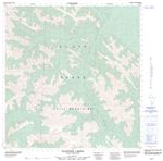 105F09 - CLOUTIER CREEK - Topographic Map
