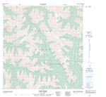 105F10 - PASS PEAK - Topographic Map