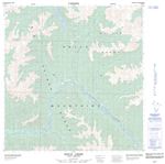 105F12 - SOUCH CREEK - Topographic Map