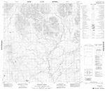 105G04 - INDIGO LAKE - Topographic Map