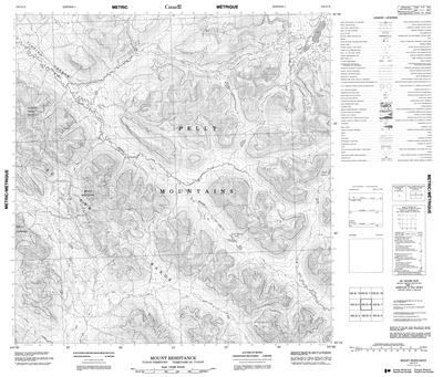 105G06 - MOUNT RESISTANCE - Topographic Map