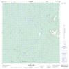 105G13 - WEASEL LAKE - Topographic Map