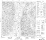 105H08 - NORTH MOOSE CREEK - Topographic Map