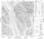 105H09 - OSTENSIBILITY CREEK - Topographic Map
