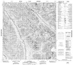 105H16 - TUNGSTEN - Topographic Map