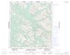 105I - LITTLE NAHANNI RIVER - Topographic Map