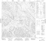 105I02 - UPPER HYLAND LAKE - Topographic Map