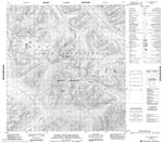 105I03 - LITTLE OWLS MOUNTAIN - Topographic Map